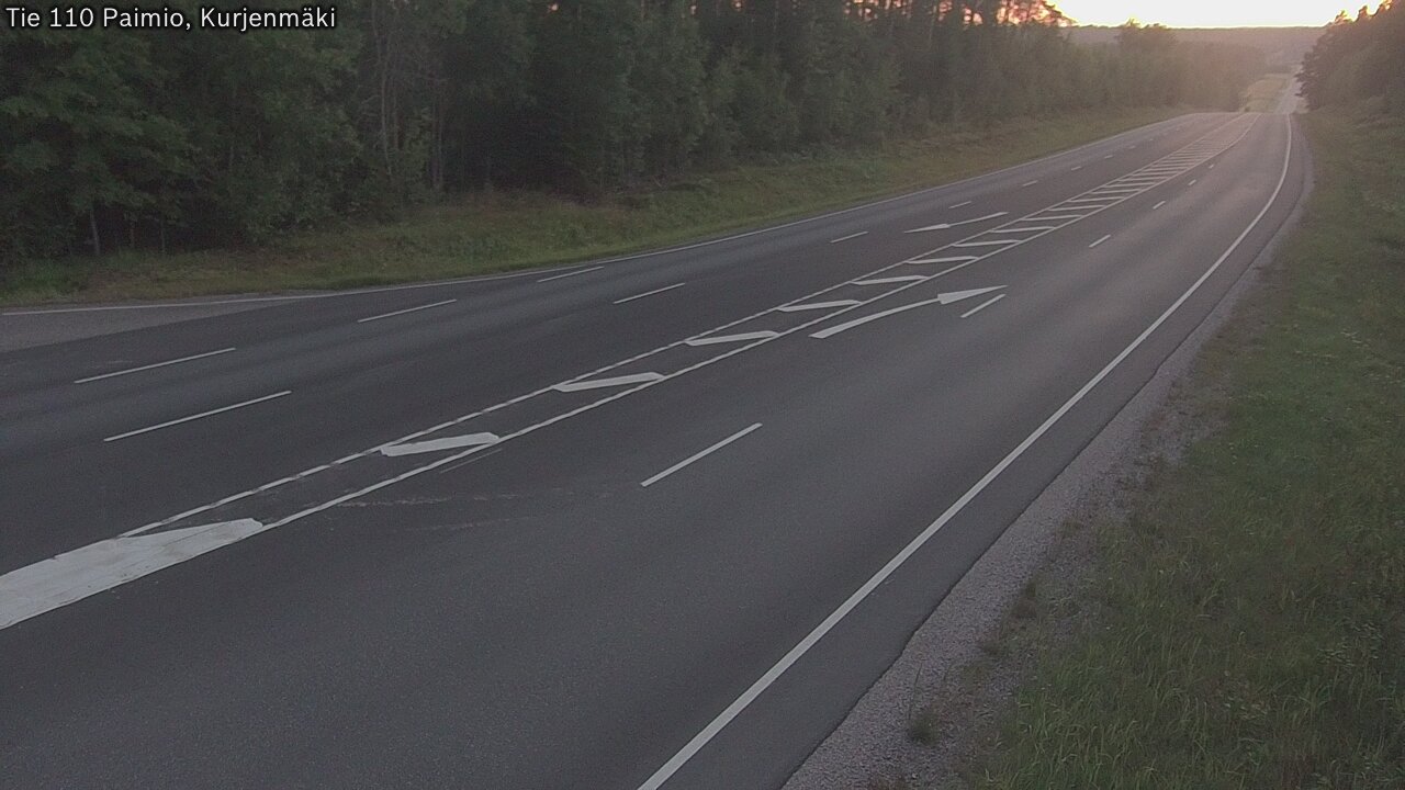 Kelikamerat Kuva Tie 110 Paimio, Kurjenmäki, Paimio, Varsinais-Suomi
