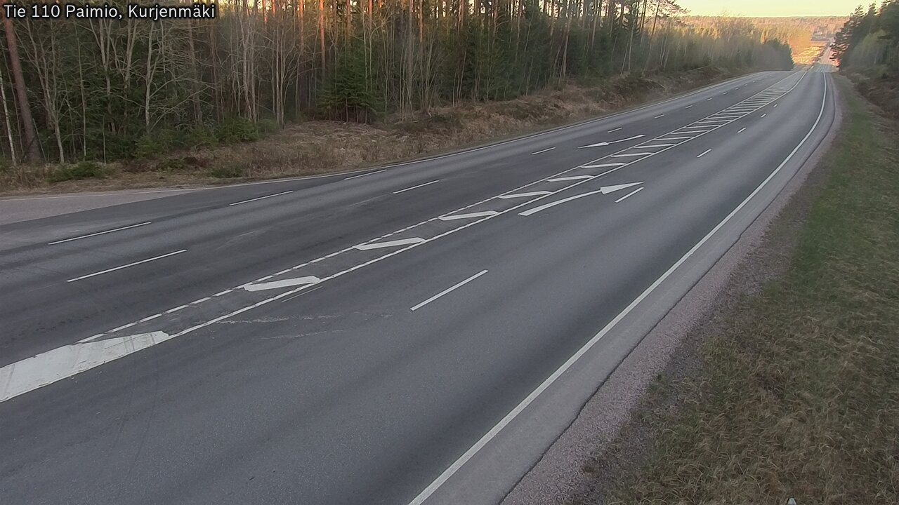 Kelikamerat Kuva Tie 110 Paimio, Kurjenmäki, Paimio, Varsinais-Suomi
