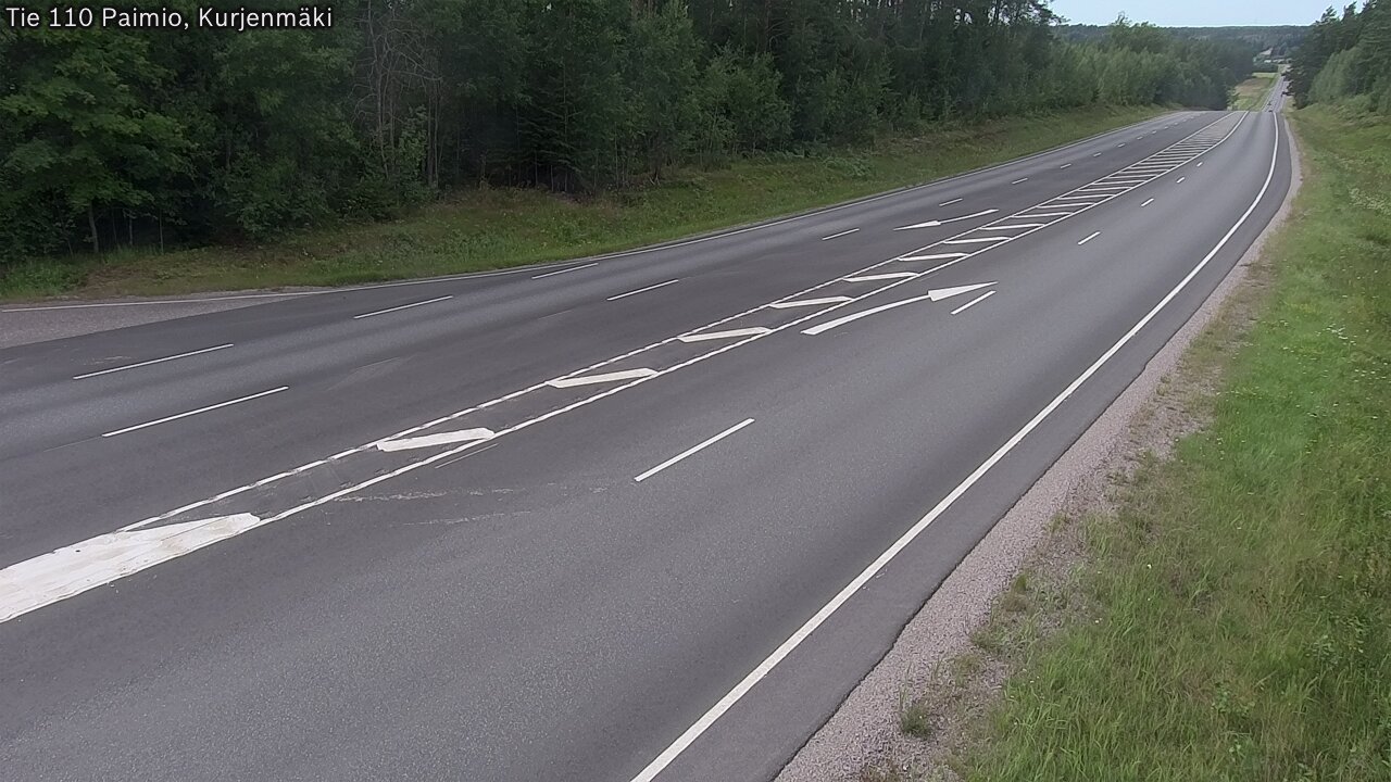 Kelikamerat Kuva Tie 110 Paimio, Kurjenmäki, Paimio, Varsinais-Suomi