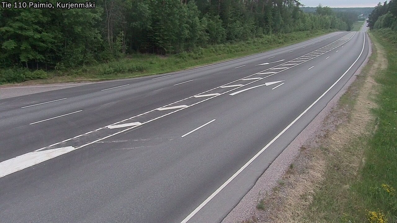 Kelikamerat Kuva Tie 110 Paimio, Kurjenmäki, Paimio, Varsinais-Suomi