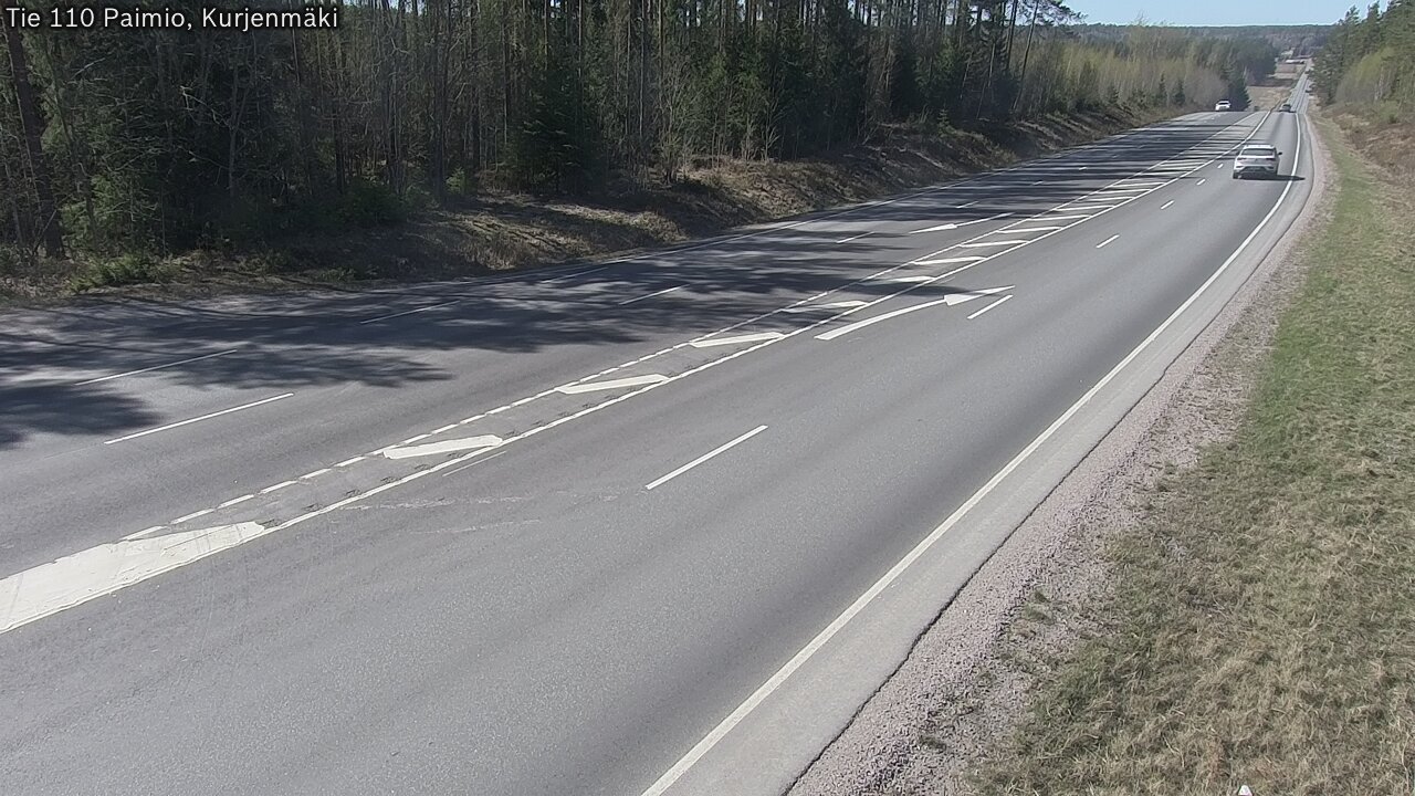 Kelikamerat Kuva Tie 110 Paimio, Kurjenmäki, Paimio, Varsinais-Suomi