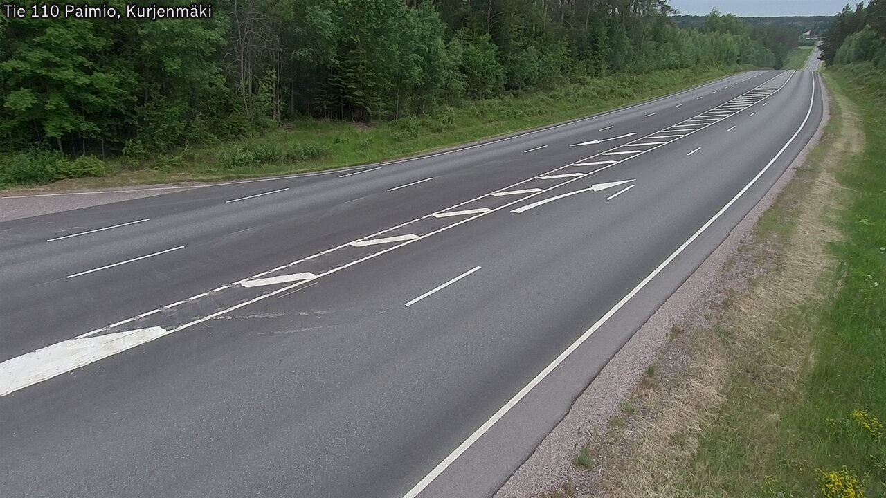 Kelikamerat Kuva Tie 110 Paimio, Kurjenmäki, Paimio, Varsinais-Suomi