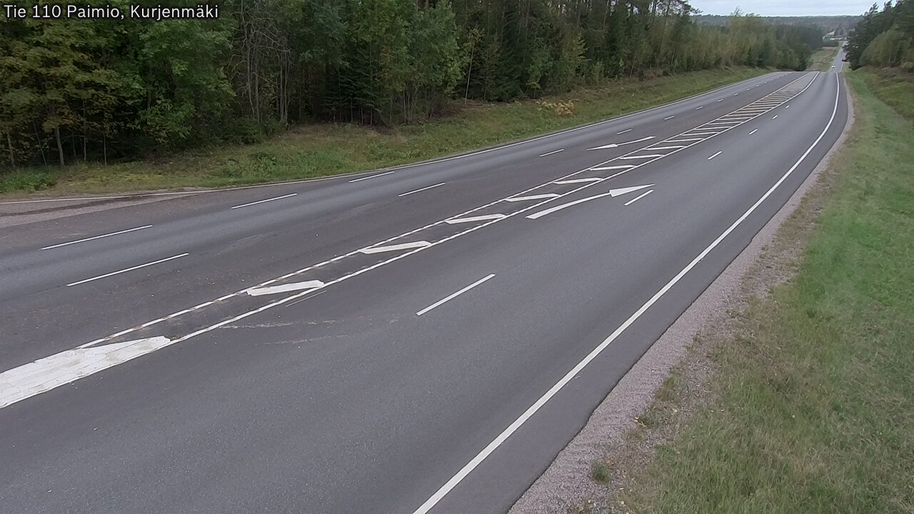 Kelikamerat Kuva Tie 110 Paimio, Kurjenmäki, Paimio, Varsinais-Suomi