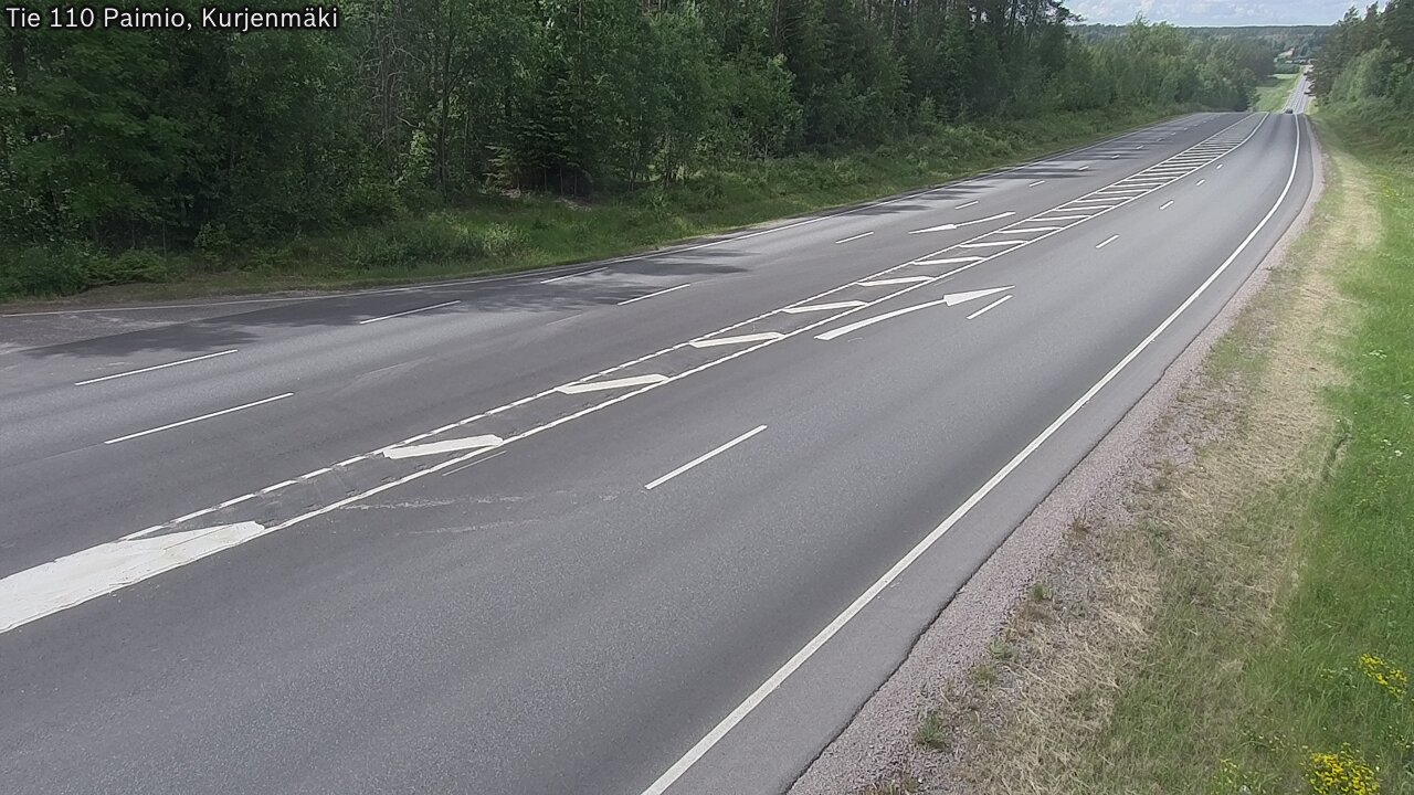 Kelikamerat Kuva Tie 110 Paimio, Kurjenmäki, Paimio, Varsinais-Suomi
