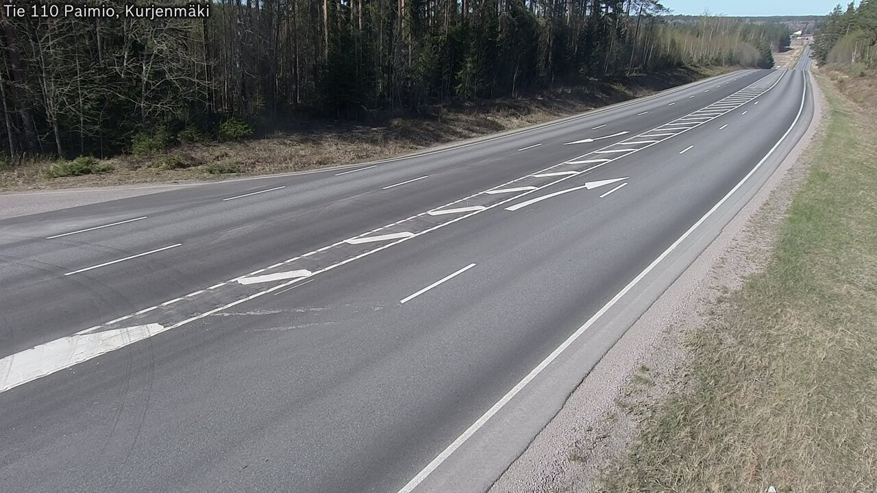 Kelikamerat Kuva Tie 110 Paimio, Kurjenmäki, Paimio, Varsinais-Suomi