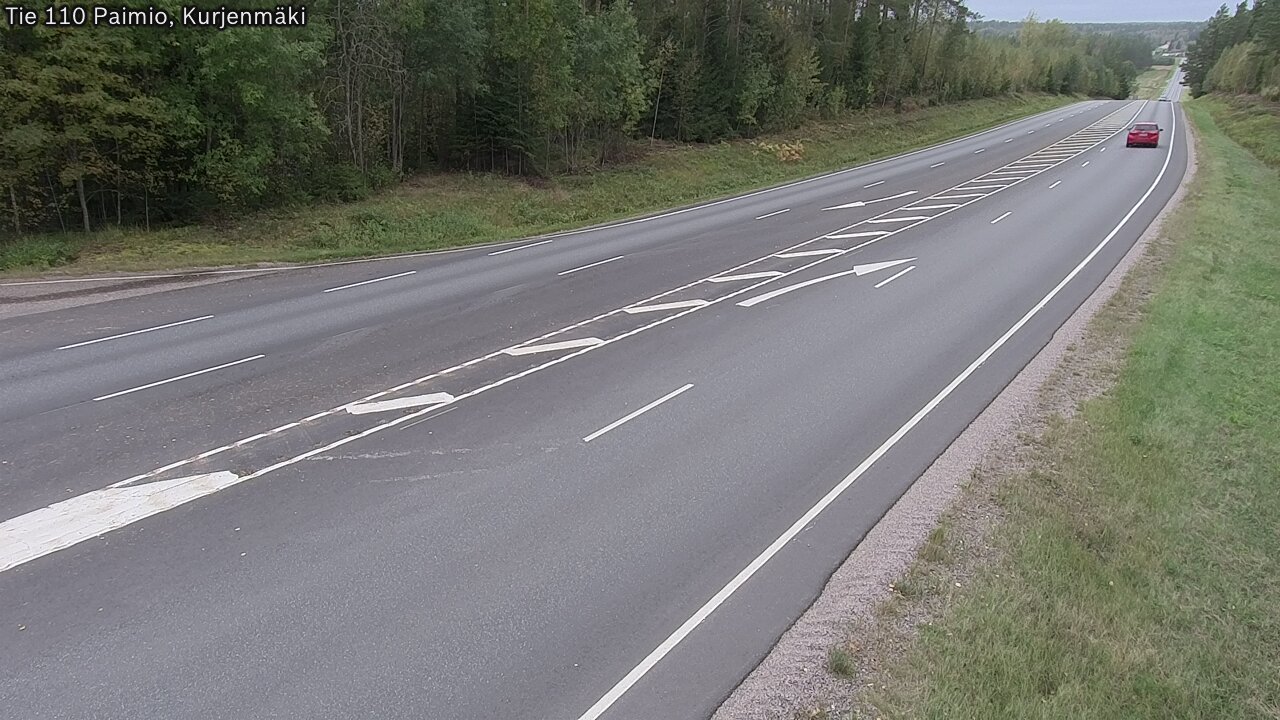 Kelikamerat Kuva Tie 110 Paimio, Kurjenmäki, Paimio, Varsinais-Suomi