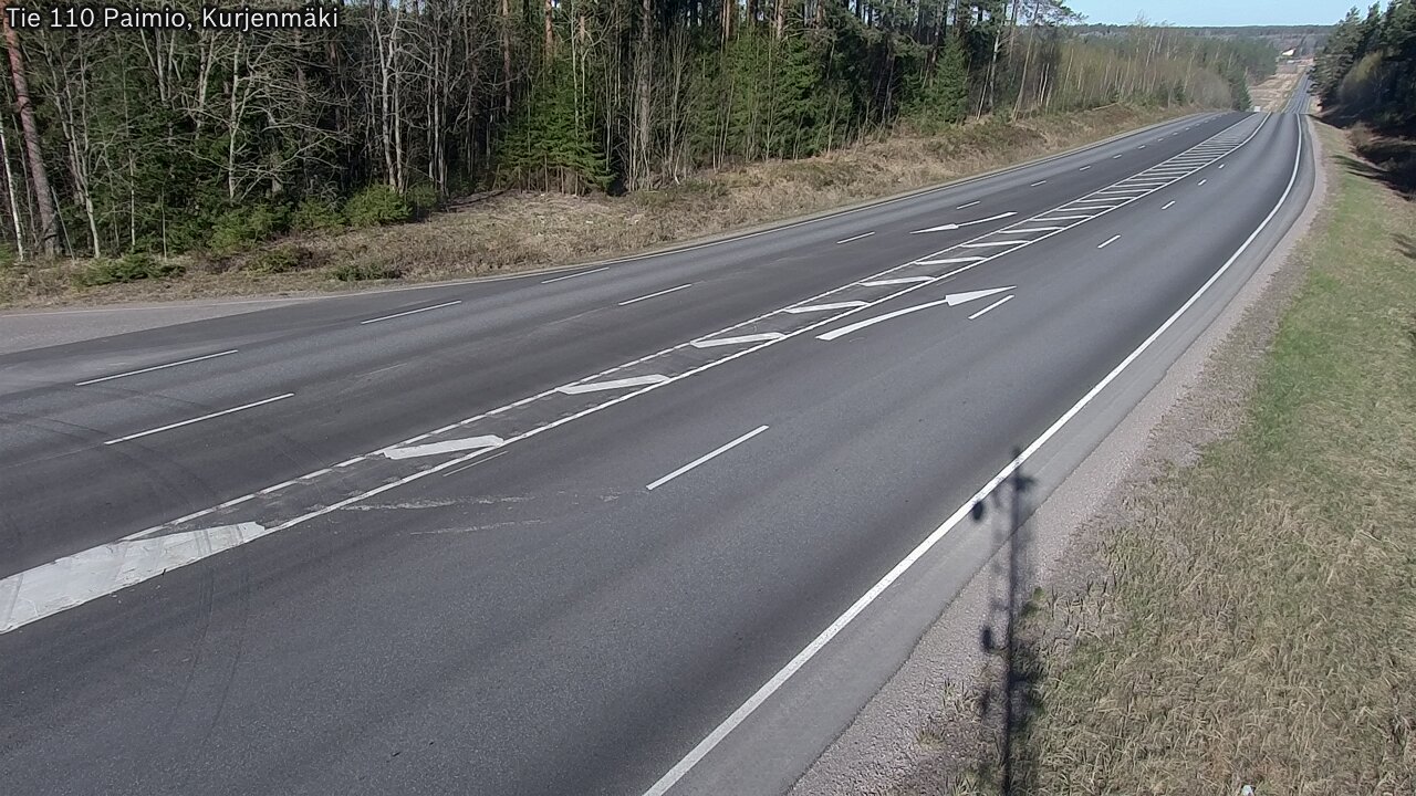 Kelikamerat Kuva Tie 110 Paimio, Kurjenmäki, Paimio, Varsinais-Suomi