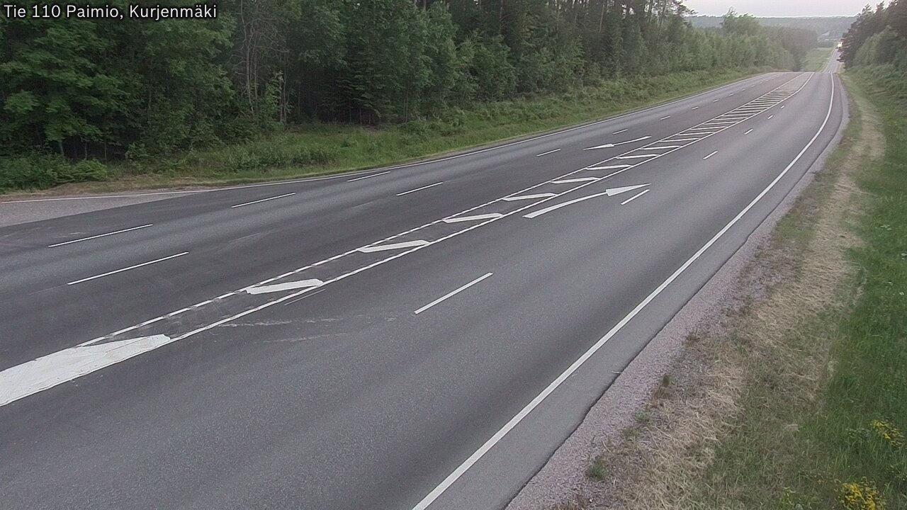 Kelikamerat Kuva Tie 110 Paimio, Kurjenmäki, Paimio, Varsinais-Suomi