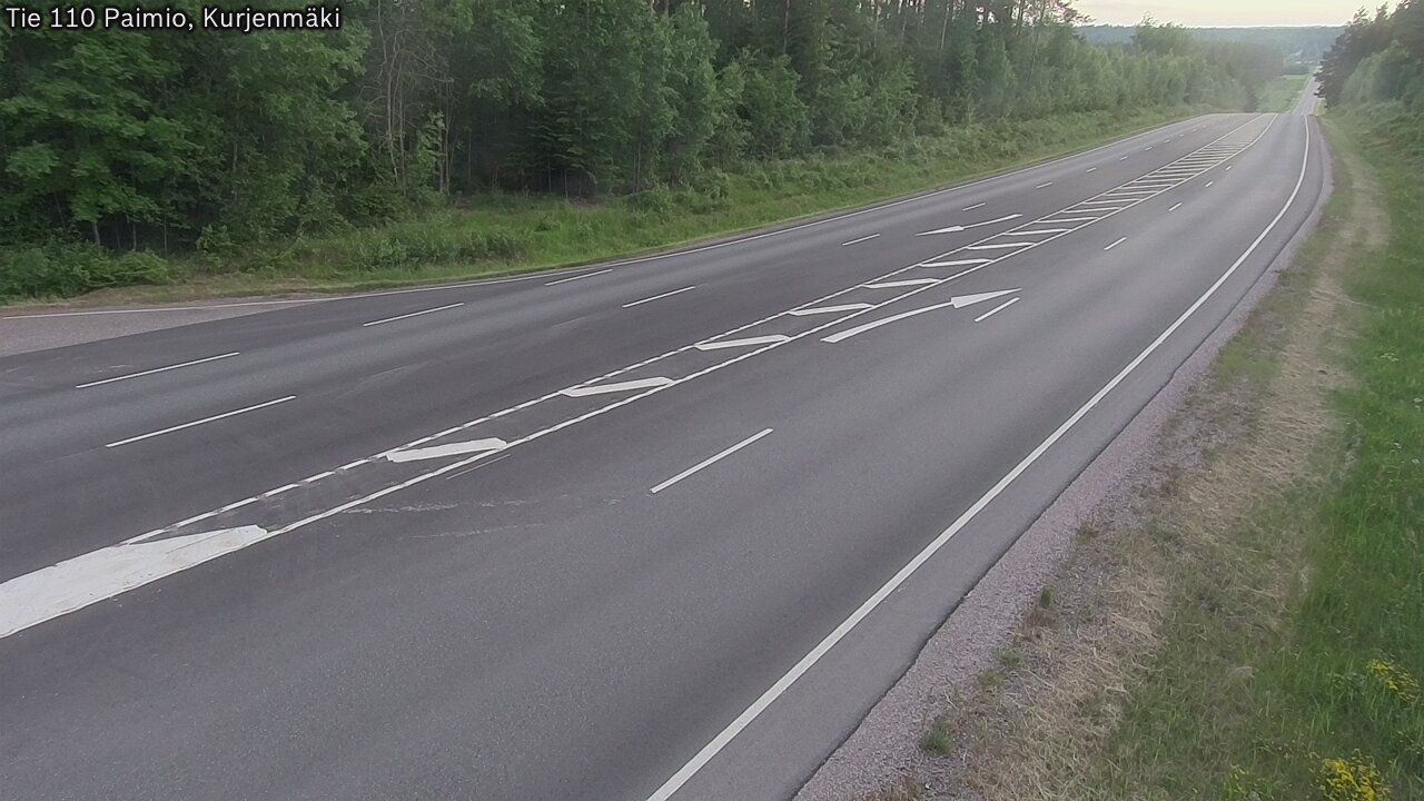 Kelikamerat Kuva Tie 110 Paimio, Kurjenmäki, Paimio, Varsinais-Suomi