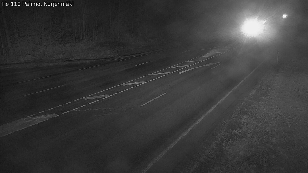 Weather Camera Image Väg 110 Paimio, Kurjenmäki, Paimio, Varsinais-Suomi