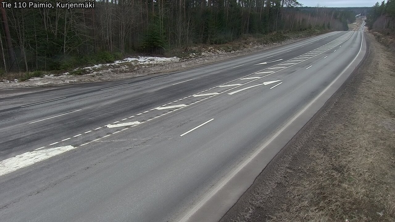 Kelikamerat Kuva Tie 110 Paimio, Kurjenmäki, Paimio, Varsinais-Suomi