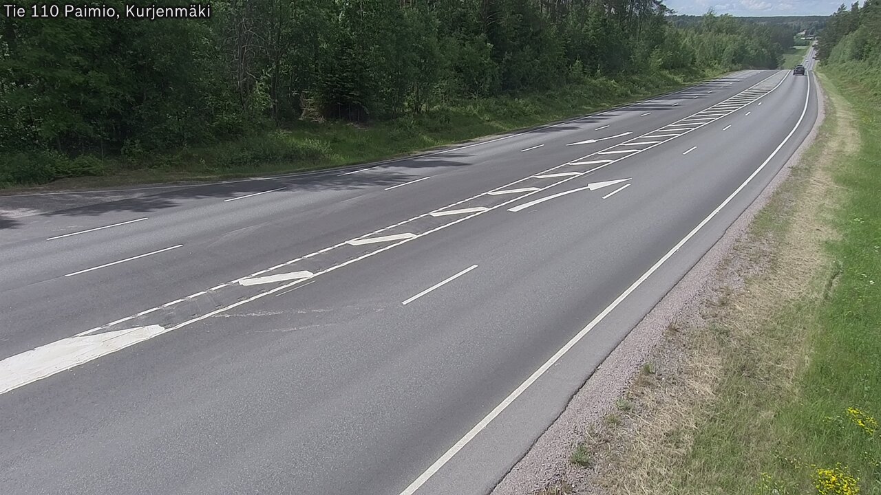 Kelikamerat Kuva Tie 110 Paimio, Kurjenmäki, Paimio, Varsinais-Suomi