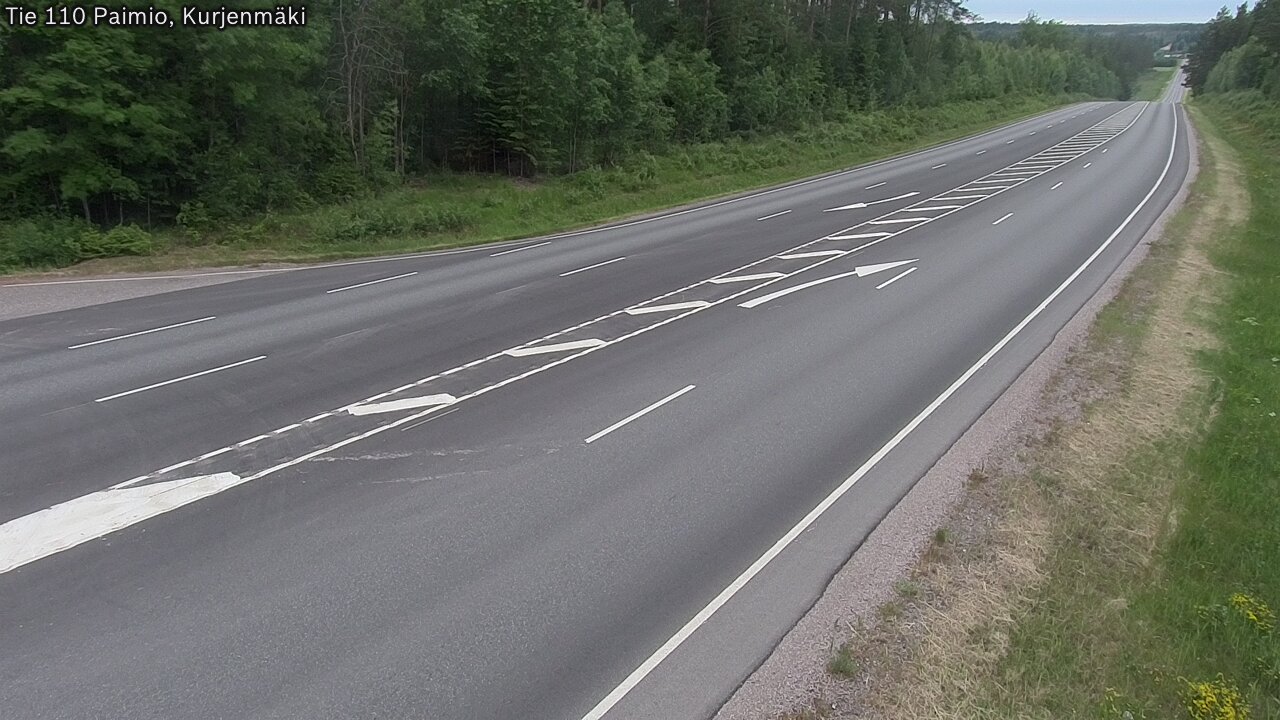 Kelikamerat Kuva Tie 110 Paimio, Kurjenmäki, Paimio, Varsinais-Suomi