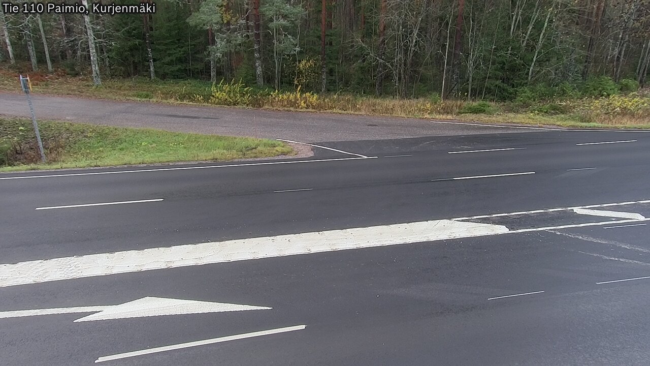 Kelikamerat Kuva Tie 110 Paimio, Kurjenmäki, Paimio, Varsinais-Suomi