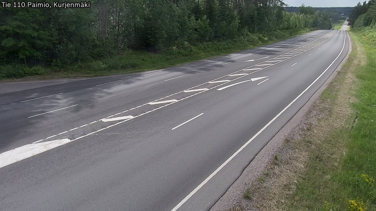 Kelikamerat Kuva Tie 110 Paimio, Kurjenmäki, Paimio, Varsinais-Suomi