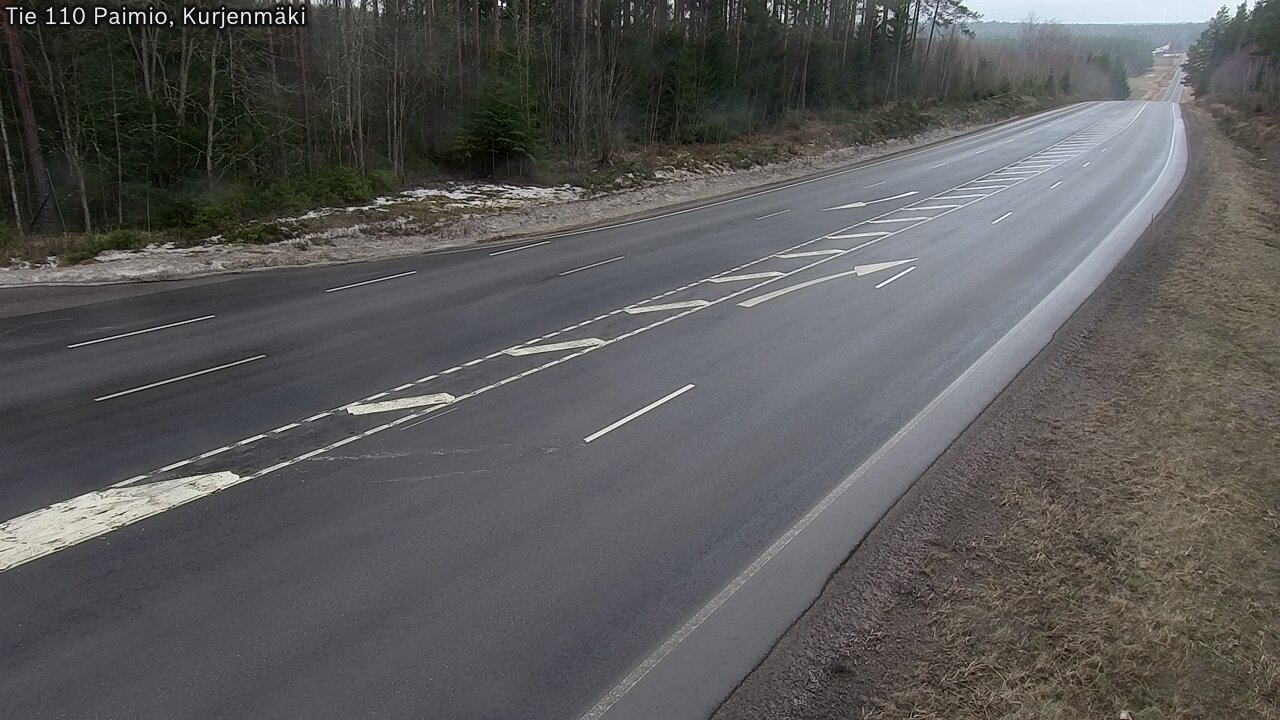 Kelikamerat Kuva Tie 110 Paimio, Kurjenmäki, Paimio, Varsinais-Suomi