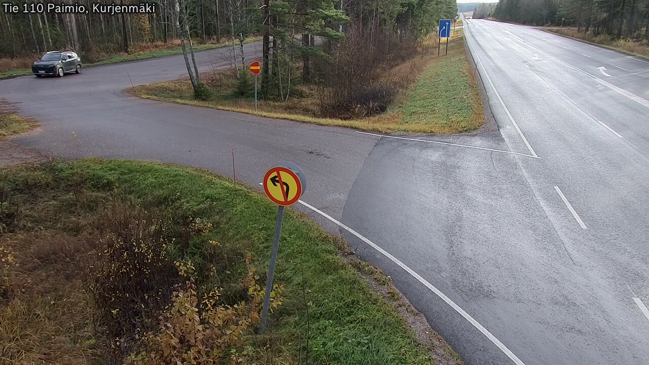 Kelikamerat Kuva Tie 110 Paimio, Kurjenmäki, Paimio, Varsinais-Suomi