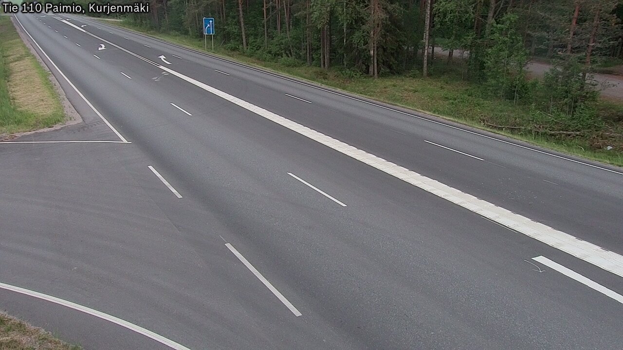 Kelikamerat Kuva Tie 110 Paimio, Kurjenmäki, Paimio, Varsinais-Suomi
