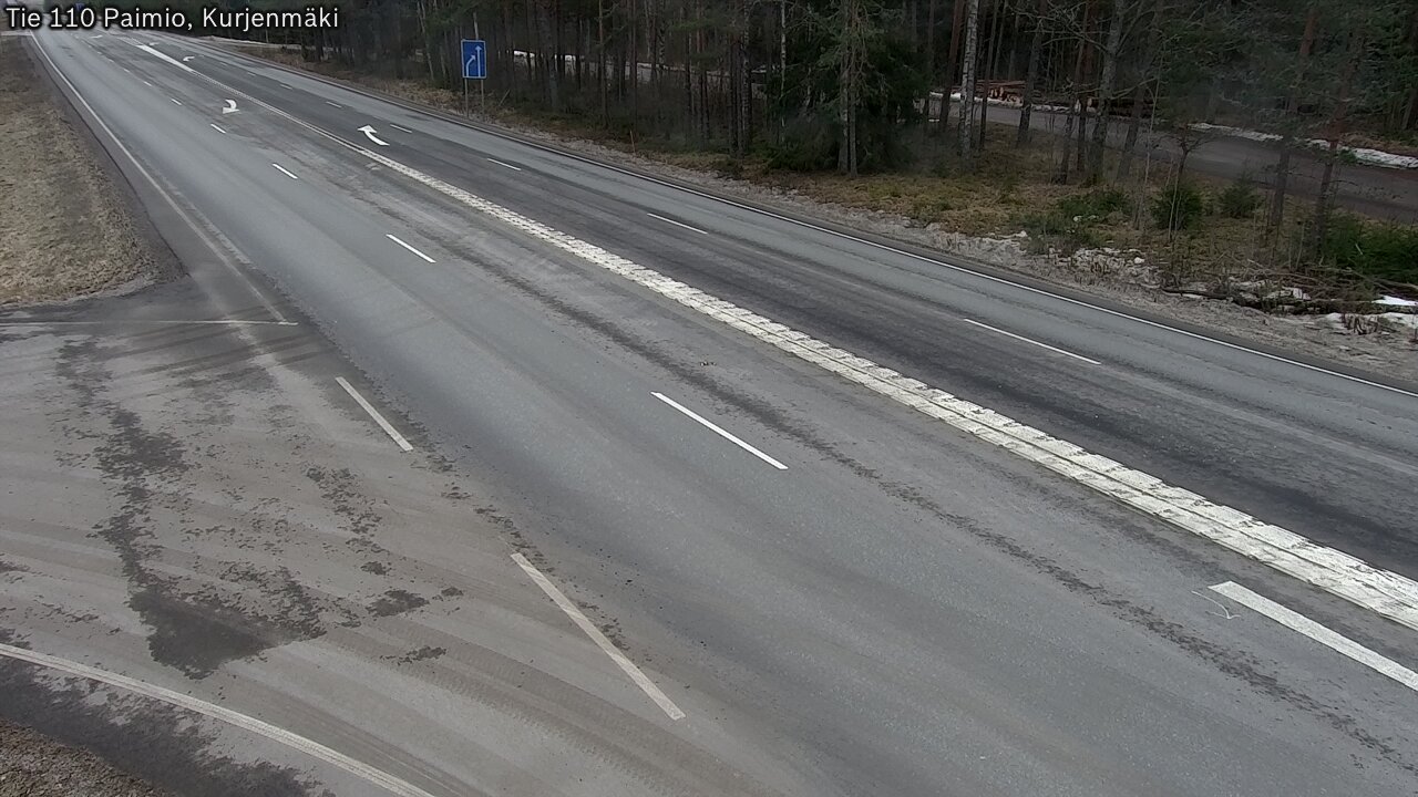 Kelikamerat Kuva Tie 110 Paimio, Kurjenmäki, Paimio, Varsinais-Suomi