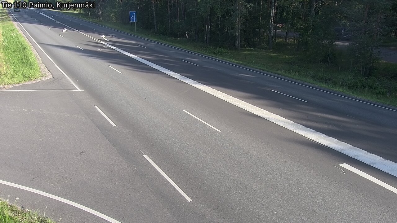 Kelikamerat Kuva Tie 110 Paimio, Kurjenmäki, Paimio, Varsinais-Suomi