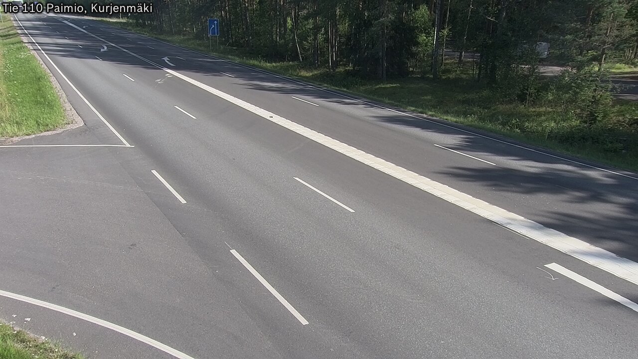 Kelikamerat Kuva Tie 110 Paimio, Kurjenmäki, Paimio, Varsinais-Suomi