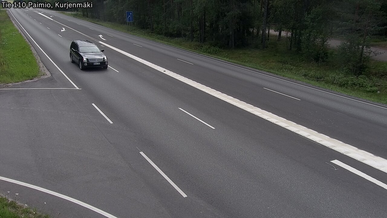 Kelikamerat Kuva Tie 110 Paimio, Kurjenmäki, Paimio, Varsinais-Suomi