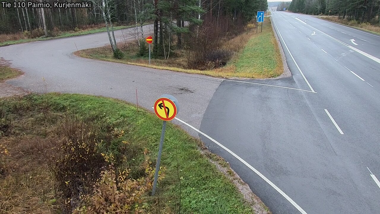 Kelikamerat Kuva Tie 110 Paimio, Kurjenmäki, Paimio, Varsinais-Suomi