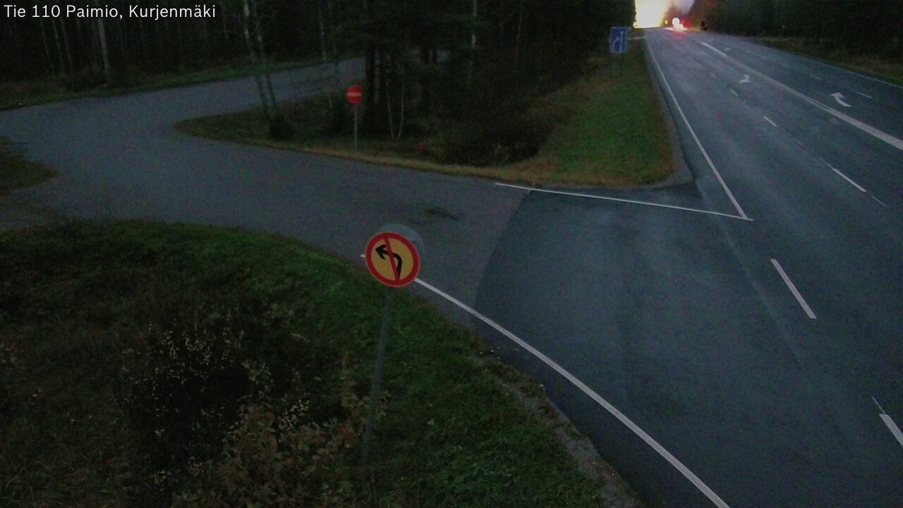 Kelikamerat Kuva Tie 110 Paimio, Kurjenmäki, Paimio, Varsinais-Suomi