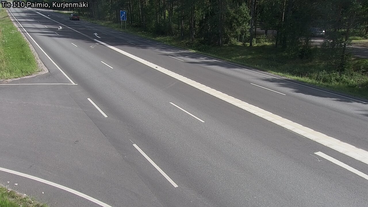Kelikamerat Kuva Tie 110 Paimio, Kurjenmäki, Paimio, Varsinais-Suomi
