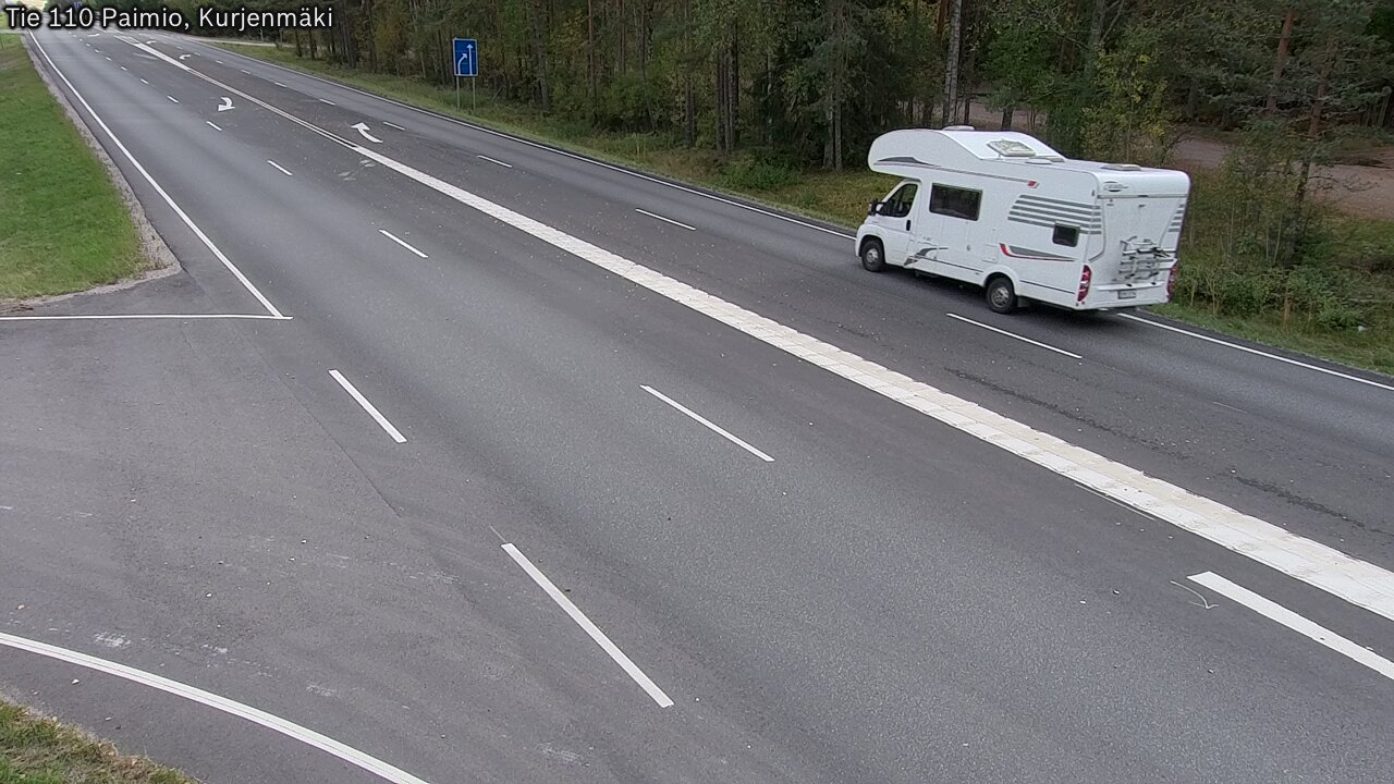 Kelikamerat Kuva Tie 110 Paimio, Kurjenmäki, Paimio, Varsinais-Suomi