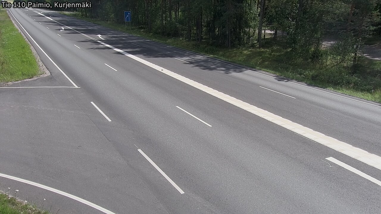 Kelikamerat Kuva Tie 110 Paimio, Kurjenmäki, Paimio, Varsinais-Suomi