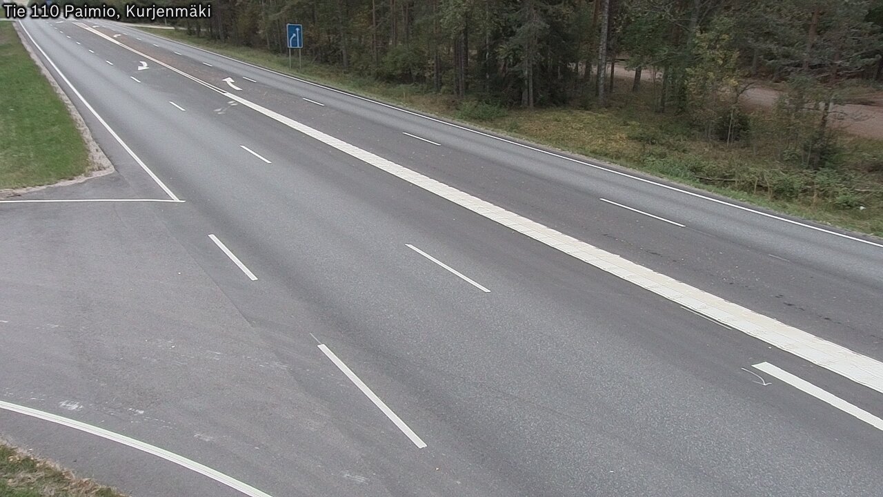 Kelikamerat Kuva Tie 110 Paimio, Kurjenmäki, Paimio, Varsinais-Suomi