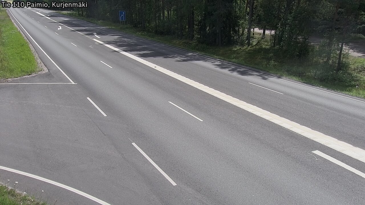 Kelikamerat Kuva Tie 110 Paimio, Kurjenmäki, Paimio, Varsinais-Suomi