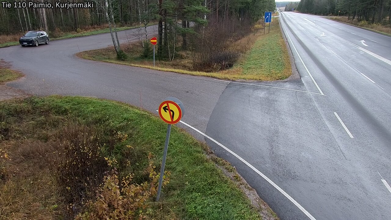 Kelikamerat Kuva Tie 110 Paimio, Kurjenmäki, Paimio, Varsinais-Suomi