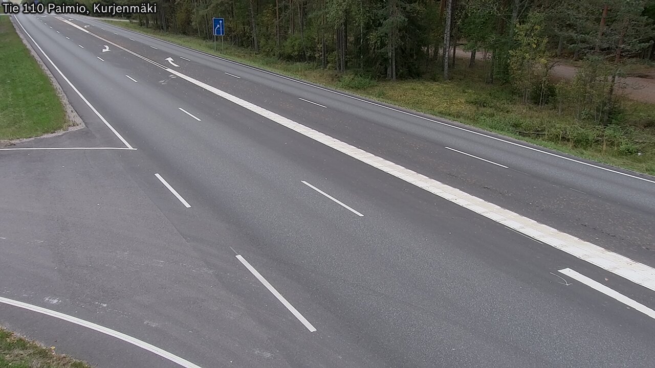 Kelikamerat Kuva Tie 110 Paimio, Kurjenmäki, Paimio, Varsinais-Suomi