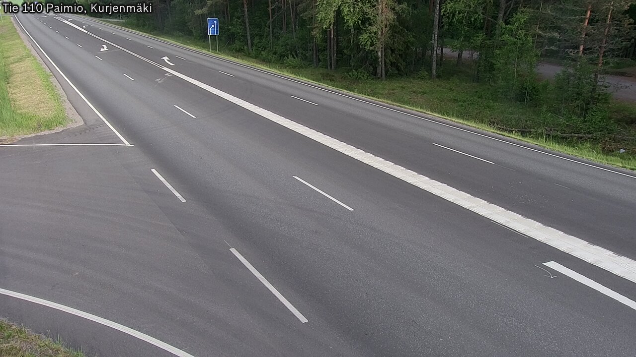 Kelikamerat Kuva Tie 110 Paimio, Kurjenmäki, Paimio, Varsinais-Suomi