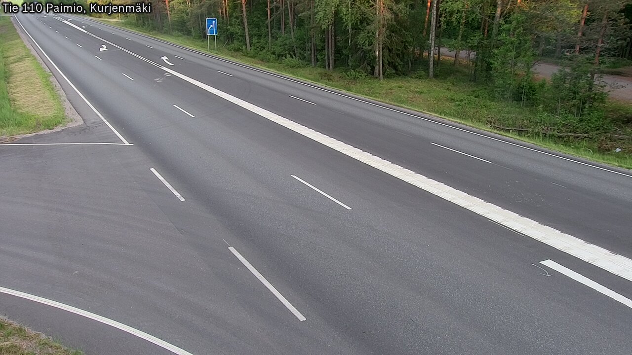Kelikamerat Kuva Tie 110 Paimio, Kurjenmäki, Paimio, Varsinais-Suomi