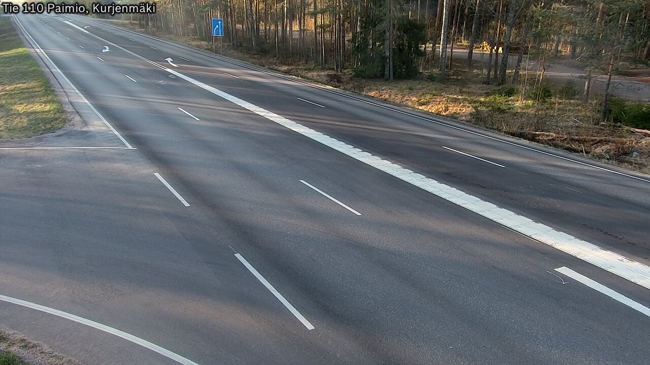 Kelikamerat Kuva Tie 110 Paimio, Kurjenmäki, Paimio, Varsinais-Suomi