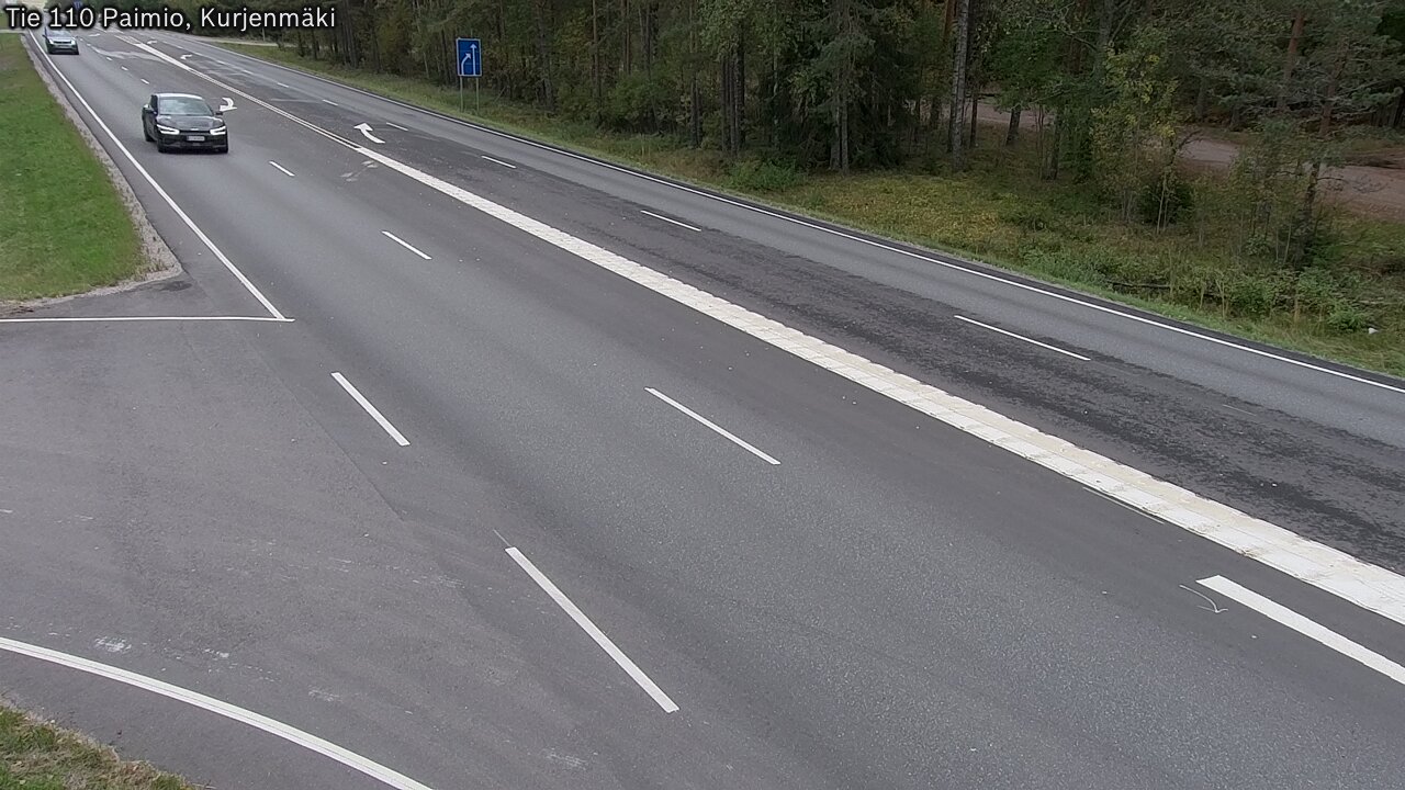 Kelikamerat Kuva Tie 110 Paimio, Kurjenmäki, Paimio, Varsinais-Suomi