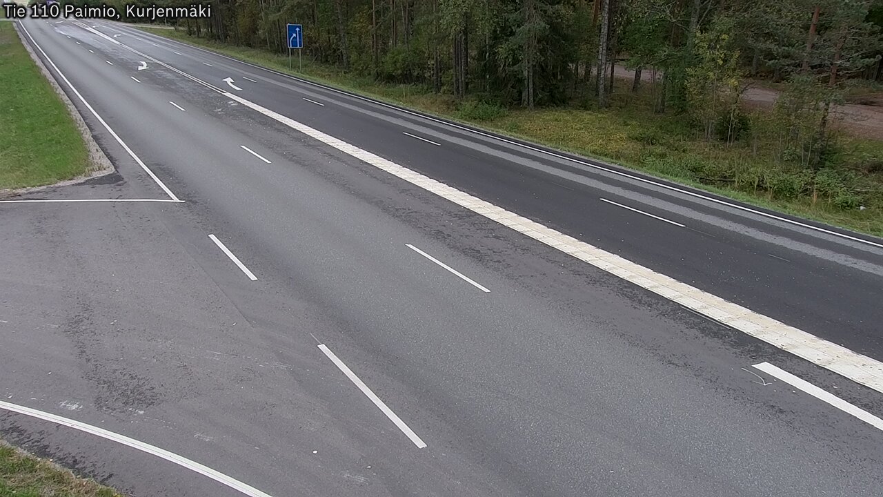 Kelikamerat Kuva Tie 110 Paimio, Kurjenmäki, Paimio, Varsinais-Suomi