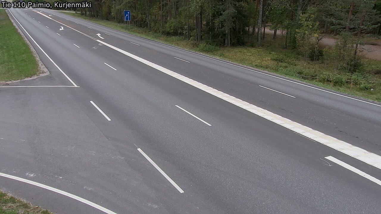 Kelikamerat Kuva Tie 110 Paimio, Kurjenmäki, Paimio, Varsinais-Suomi