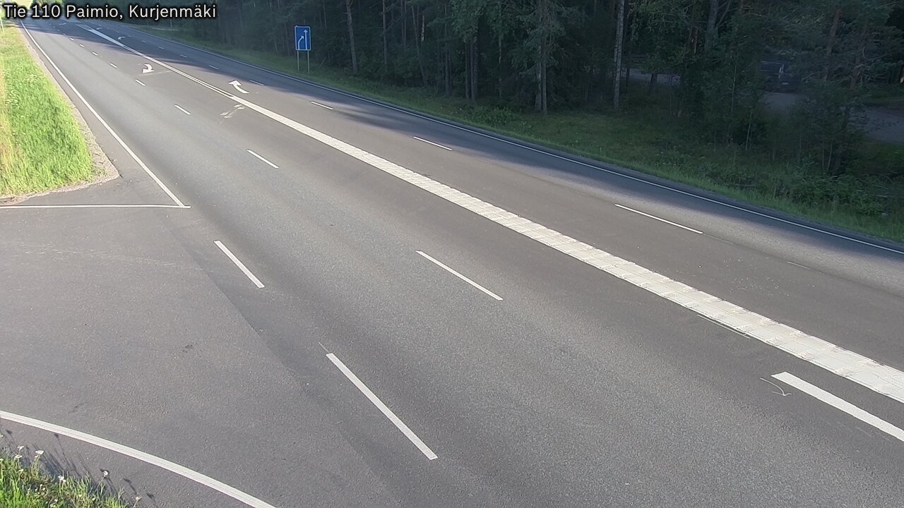 Kelikamerat Kuva Tie 110 Paimio, Kurjenmäki, Paimio, Varsinais-Suomi