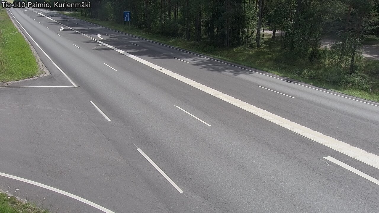 Kelikamerat Kuva Tie 110 Paimio, Kurjenmäki, Paimio, Varsinais-Suomi