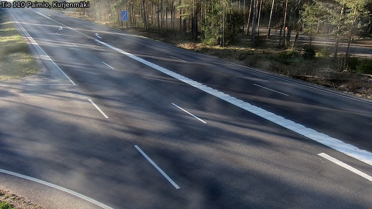 Kelikamerat Kuva Tie 110 Paimio, Kurjenmäki, Paimio, Varsinais-Suomi