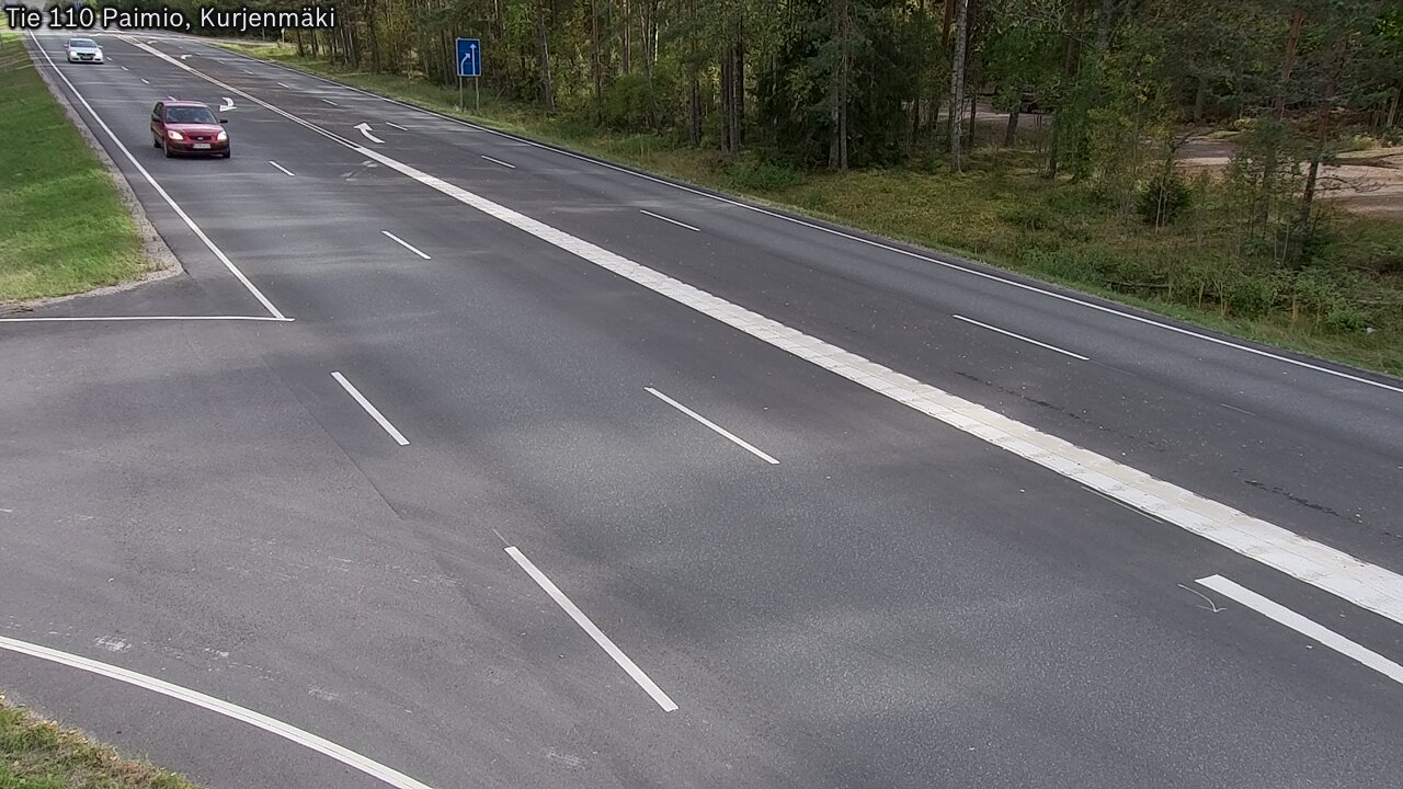 Kelikamerat Kuva Tie 110 Paimio, Kurjenmäki, Paimio, Varsinais-Suomi
