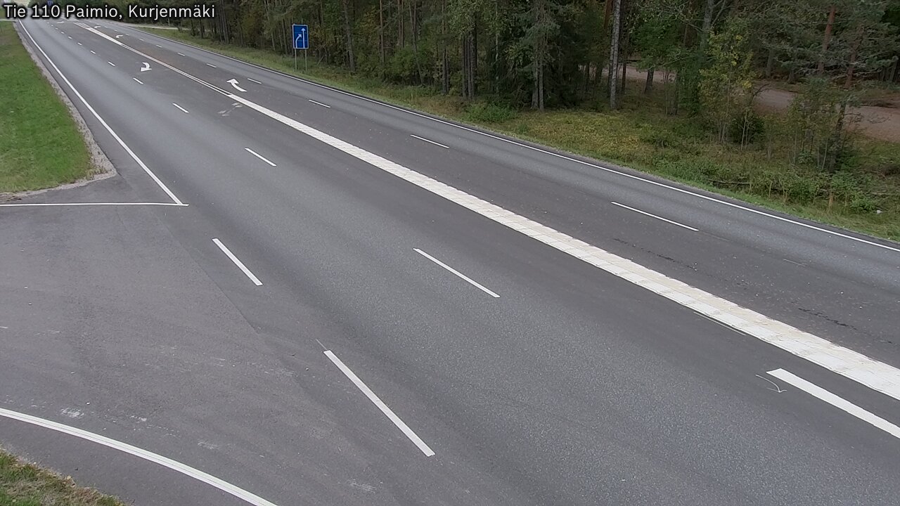 Kelikamerat Kuva Tie 110 Paimio, Kurjenmäki, Paimio, Varsinais-Suomi