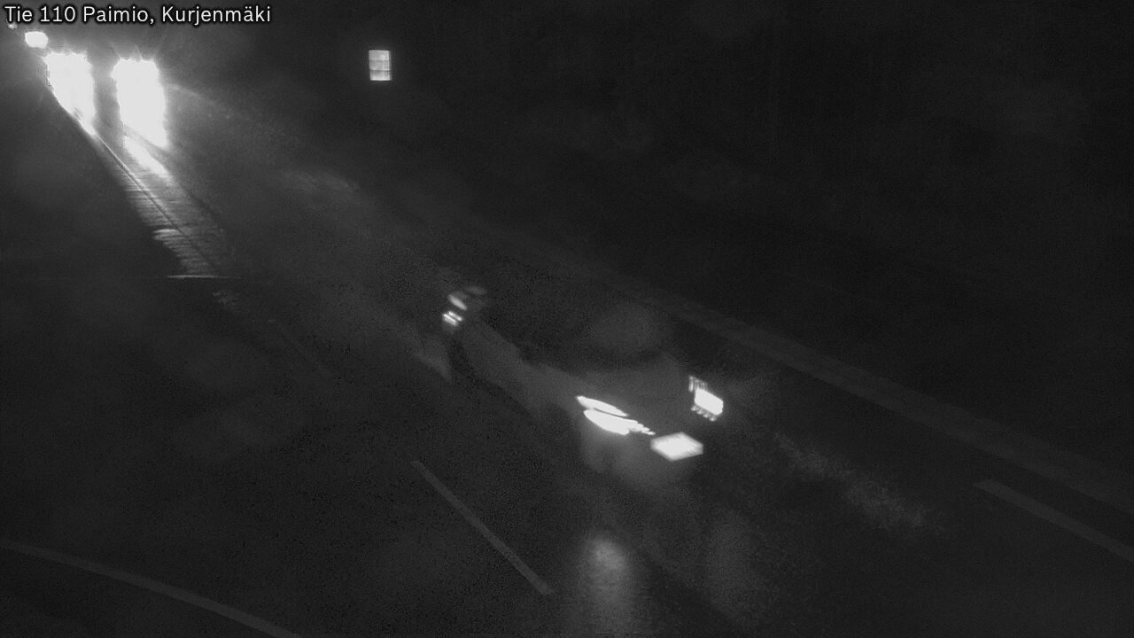 Weather Camera Image Road 110 Paimio, Kurjenmäki, Paimio, Varsinais-Suomi