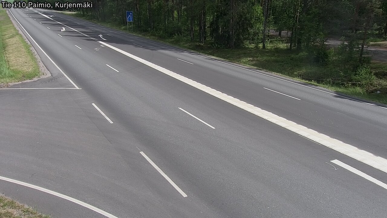 Kelikamerat Kuva Tie 110 Paimio, Kurjenmäki, Paimio, Varsinais-Suomi