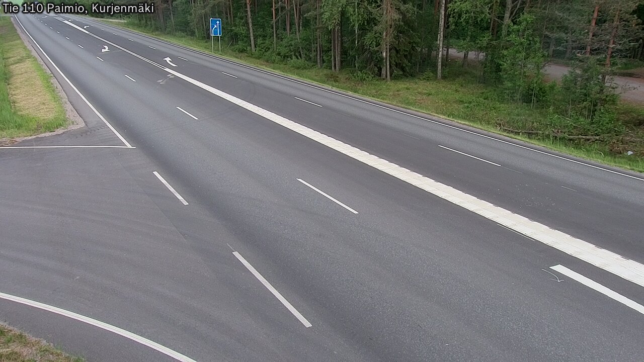 Kelikamerat Kuva Tie 110 Paimio, Kurjenmäki, Paimio, Varsinais-Suomi