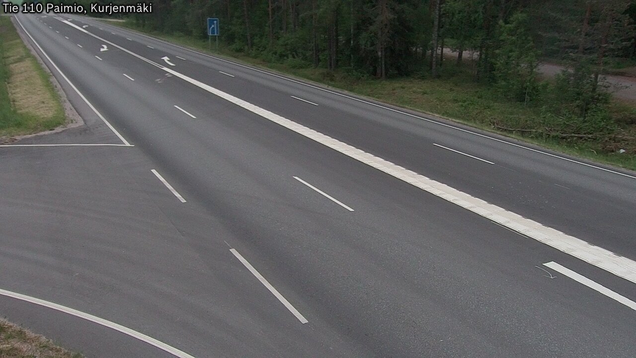 Kelikamerat Kuva Tie 110 Paimio, Kurjenmäki, Paimio, Varsinais-Suomi